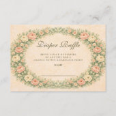 Blush Sage Rose Garden Diapper Raffle エンクロージャーカード (正面)