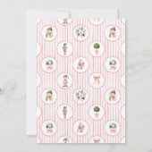 Blush Snowman Christmas 招待状 (裏面)