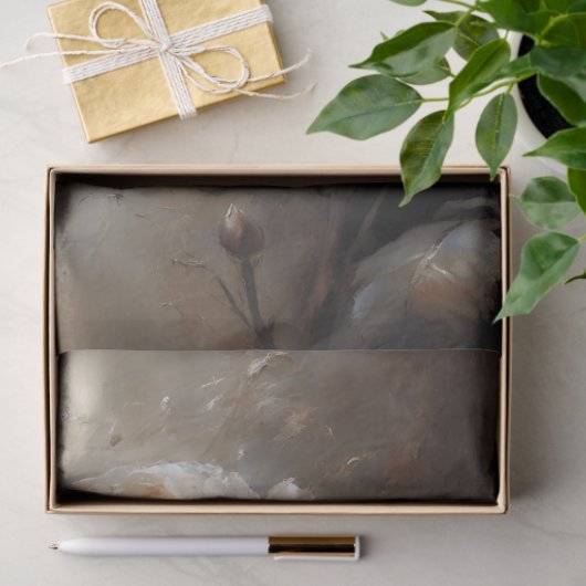 Blush Stillness Roses Decoupage 薄葉紙 (ギフト)