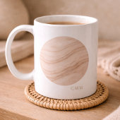 Blush Stone Ripple Mug コーヒーマグカップ