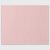 Blush Striped Minimal Wrapping Paper ラッピングペーパー (フラット)