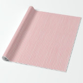 Blush Striped Minimal Wrapping Paper ラッピングペーパー (アンロールド)