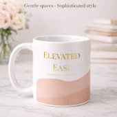 Blush Taupe Gold Classic Mug, 11 oz コーヒーマグカップ