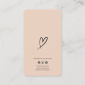 Blush Thank You Card Discount Code Review Business 名刺 (裏面)