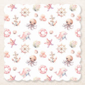 Blush Tide Treasures! ペーパーコースター (正面)