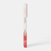 Blush Veil Luxury Soft Pink watercolor gold iPhone 16ケース (右側面)