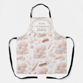 Blush Vintage Patisserie Bakery Business エプロン (正面)