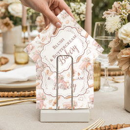 Blush Vintage Patisserie Bakery Business スタンダードカクテルナプキン