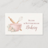 Blush Vintage Patisserie Bakery Business 名刺 (正面)
