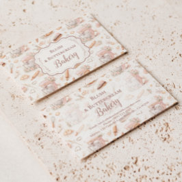 Blush Vintage Patisserie Bakery Business 名刺