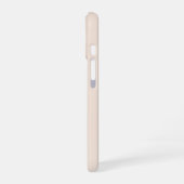 Blush Watercolor Heart '自分を愛して' iPhone 16ケース (左側面)
