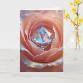 Blushfire Crystal Bloom カード (黄色い花)