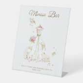 Blushing Bride in Bloom Bride to Be 台座サイン (正面)