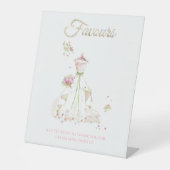 Blushing Bride in Bloom Bride to Be 台座サイン (正面)