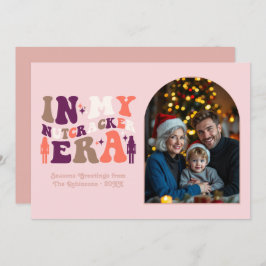 Blushing Holiday My Nutcracker Era Christmas Photo シーズンカード