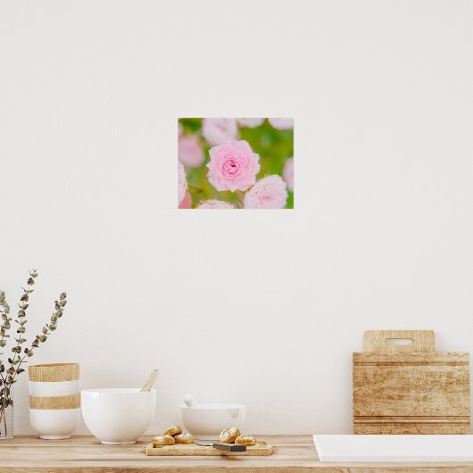 Blushing Petals ポスター (キッチン)