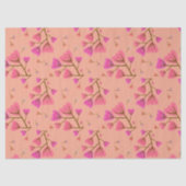 Blushing Petals Decorative Tissue Paper 薄葉紙 (正面)