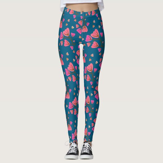 Blushing Petals Leggings レギンス (正面)