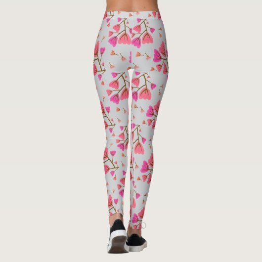Blushing Petals Leggings レギンス (裏面)
