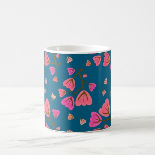 Blushing Petals Mug コーヒーマグカップ (中央)