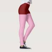 “BLUSHING PINK” アクティブウェア レギンス (右)