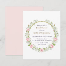 Blushing Romance: Pink Roses and Baby’s Breathe