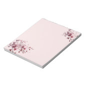 Blushing Tropical Orchids Notepad ノートパッド (回転)