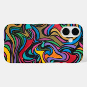 Blustery Day-Hand Painted Abstract Art Case-Mate iPhoneケース (裏面 (横))