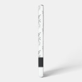 Blüte Zen Doodle Art, handgezeichnet - Samsung Galaxyケース (左側面)