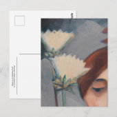 Bluten aund Weibilicher Kopf by Maetzel-Johannsen ポストカード (正面/裏面)