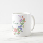 Blütenkranz Bräutigam コーヒーマグカップ (正面右)