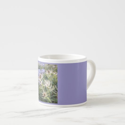 Blütenschlückchen – Silberdistel エスプレッソカップ (正面右)