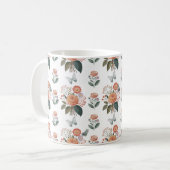 Blütenzauber mit Schmetterlingsflügeln コーヒーマグカップ (正面左)