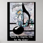 BluzKat on Noteポスター ポスター (正面)