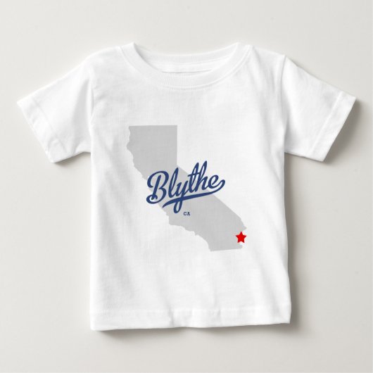 Blytheカリフォルニアカリフォルニアのワイシャツ ベビーTシャツ (正面)