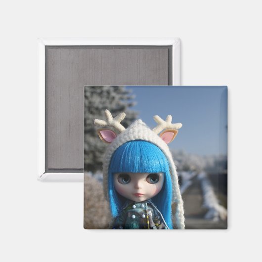 Blythe blue マグネット (正面/裏面)