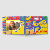 BMこうもりまたはバー（ユダヤ教の）バル・ミツバースワカラフルール ゲストブック (全面)