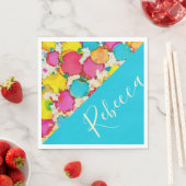 BMこうもりまたはバー(ユダヤ教の)バル・ミツバーナプキンス紙吹雪 スタンダードランチョンナプキン (インサイチュ)