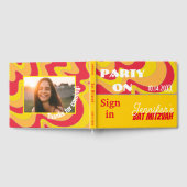 BMこうもりまたはバー(ユダヤ教の)バル・ミツバー旋回 ゲストブック (全面)