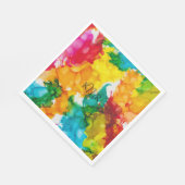 BMこうもりまたはバー(ユダヤ教の)バル・ミツバーAスプラッシュ・オブ・カラー・ナプキン スタンダードランチョンナプキン (角)