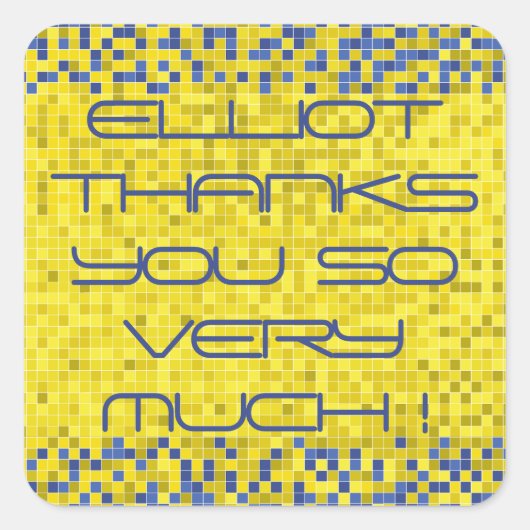 BMこうもりバー(ユダヤ教の)バル・ミツバーゲームオン スクエアシール (正面)