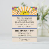 BMこうもりNバー(ユダヤ教の)バル・ミツバー60のスタイル披露宴カード エンクロージャーカード (スタンド正面)