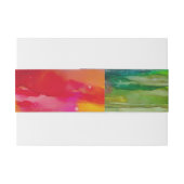 BMカラスプラッシュバーバルミツワー招待状 招待状ベリーバンド (裏面例)