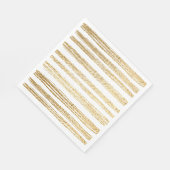 BMバルミツワーまたはバー(ユダヤ教の)バル・ミツバー金ゴールド スタンダードランチョンナプキン (角)