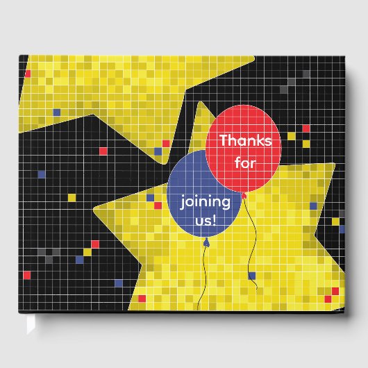 BMバルミツワーゲームオンゲストブック ゲストブック (正面)