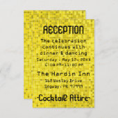 BMバルミツワーバー(ユダヤ教の)バル・ミツバーゲームオン エンクロージャーカード (正面/裏面)