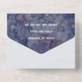 BMバルミツワーブルース&ピンクス オールインワン招待状 (裏面)