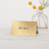 BMバーとバルミツワーエレガント座席表 プレイスカード (裏面)