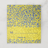 BMバーとバルミツワーゲームオン座席表 プレイスカード (外部開封)