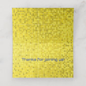 BMバーとバルミツワーゲームオン座席表 プレイスカード (内部開封)